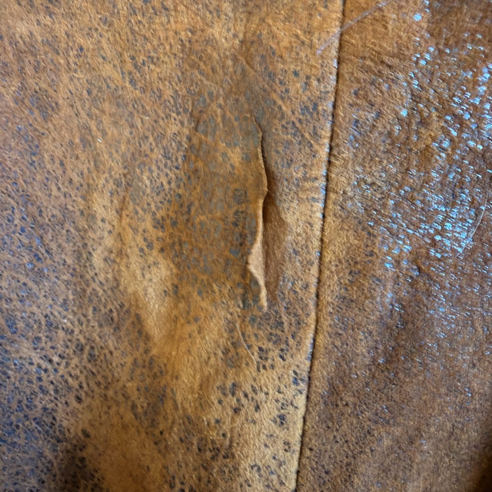 Billy Reid Suede Leather A-Line Midi Skirt -Size 0 - Picture 6 of 8